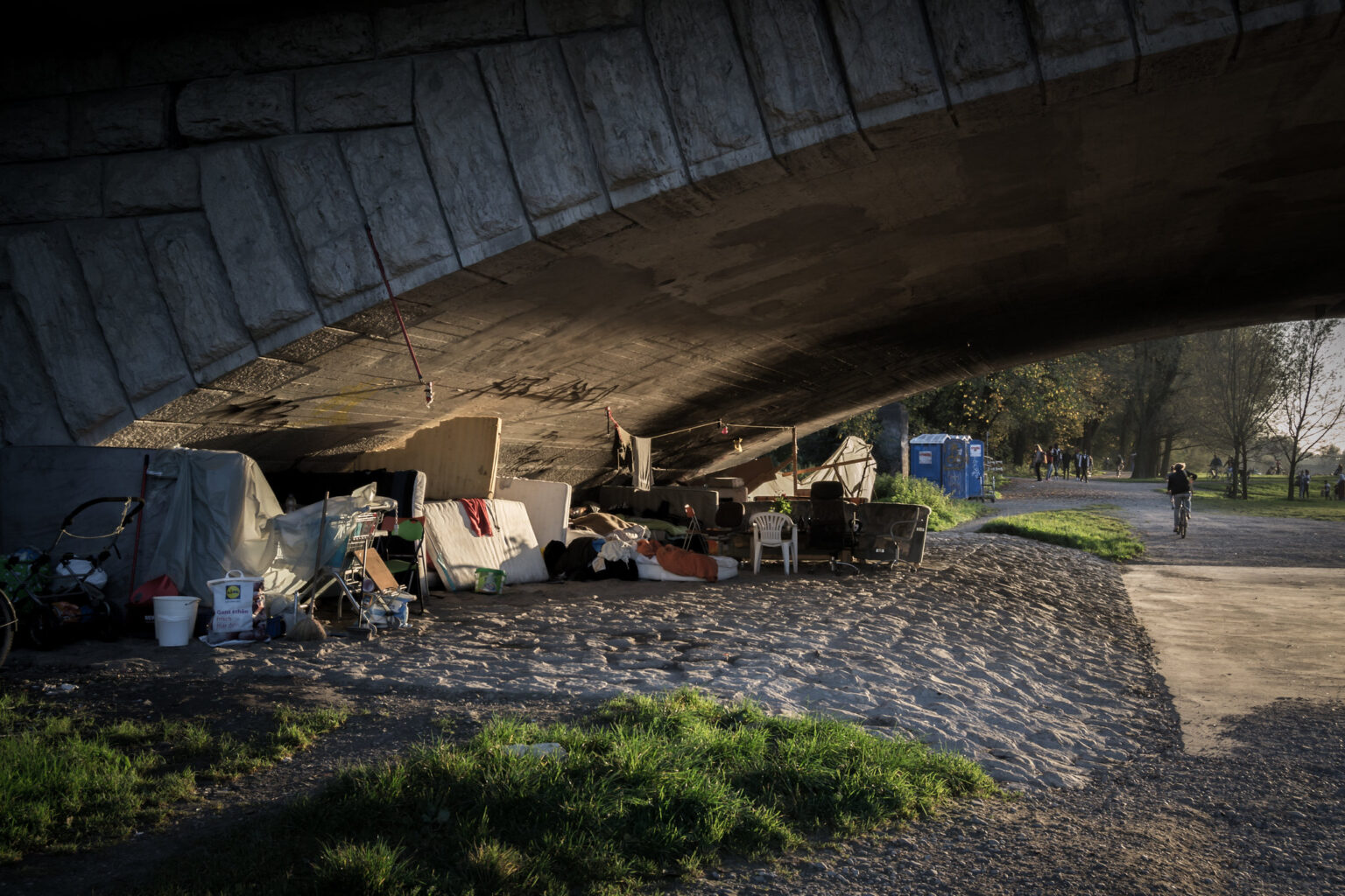 Canadians Try UnderBridge Living For High Art And Fine Dining Affordable Housing Action